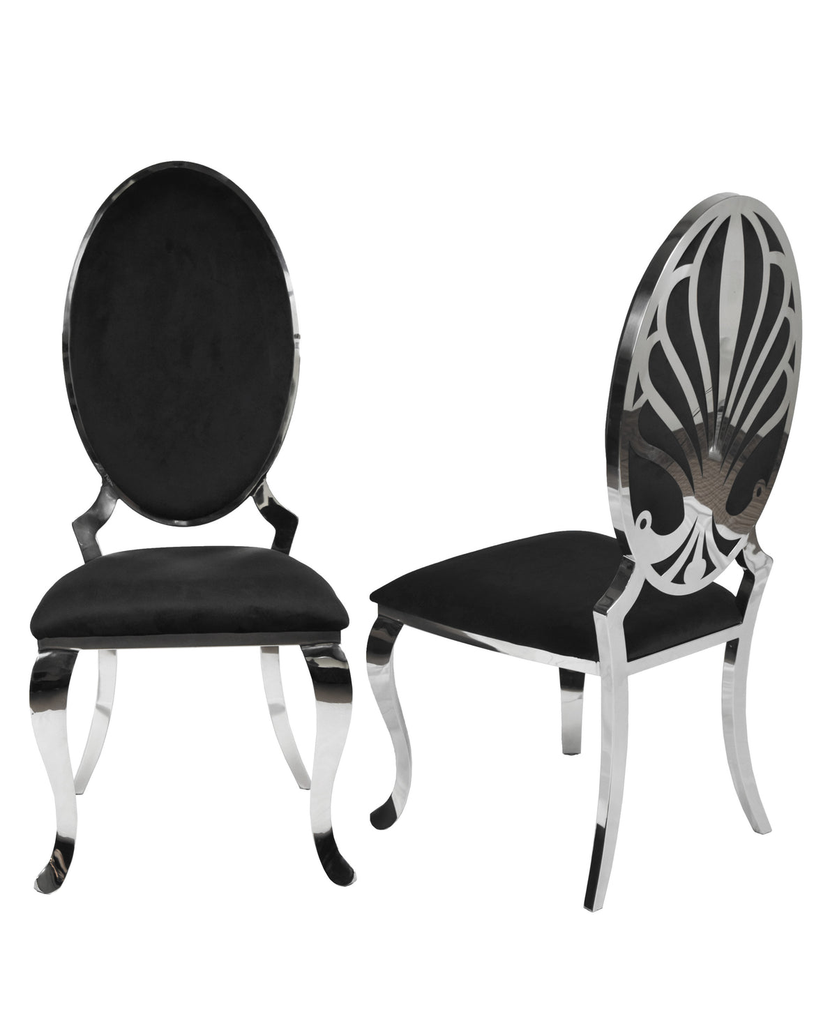 Ice Black Dining Chair (Set of 2)