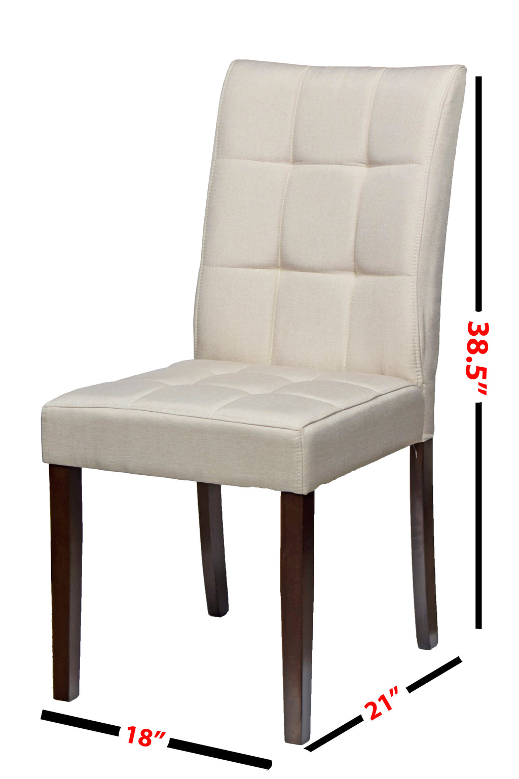 Clare Chair Beige (Set of 2)