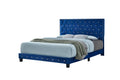 Diamond King Bed (Blue)
