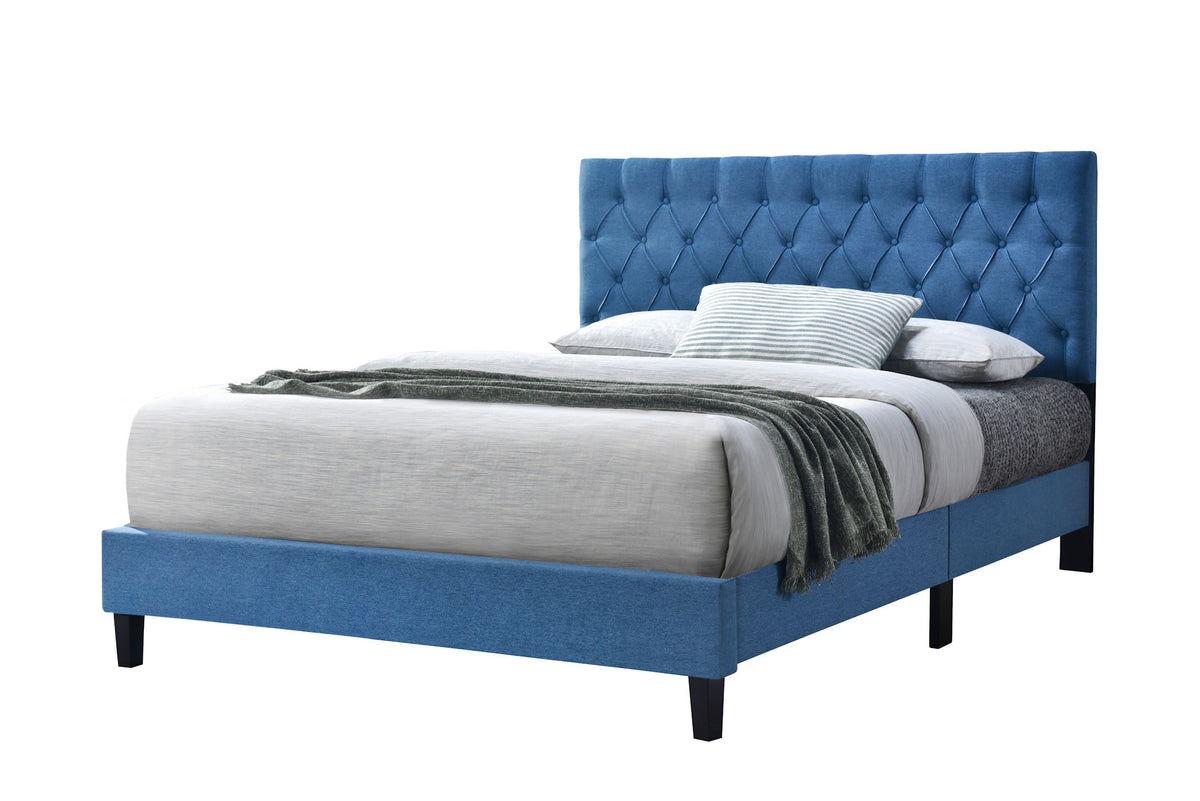 New York Bed (Blue) Queen