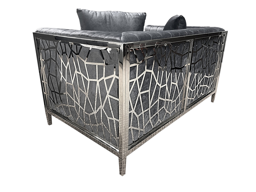 Angelina Sofa Dark Grey