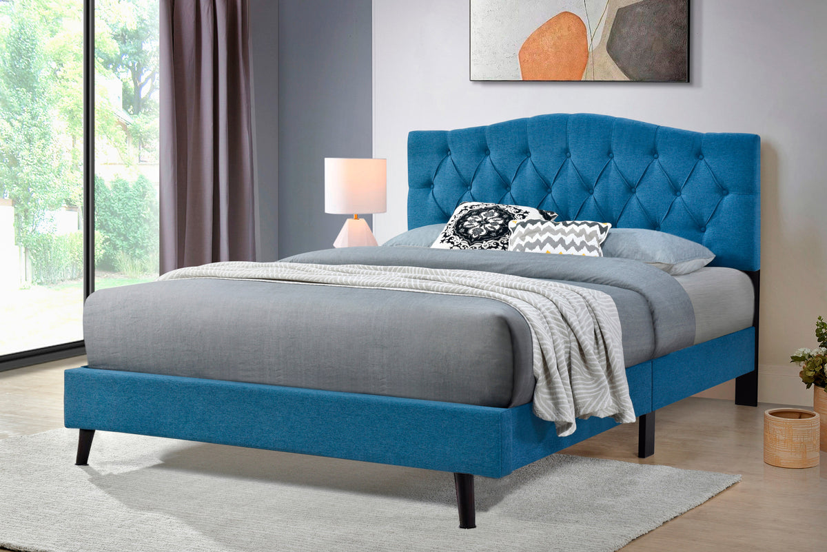 Sarah Bed (Blue) Queen