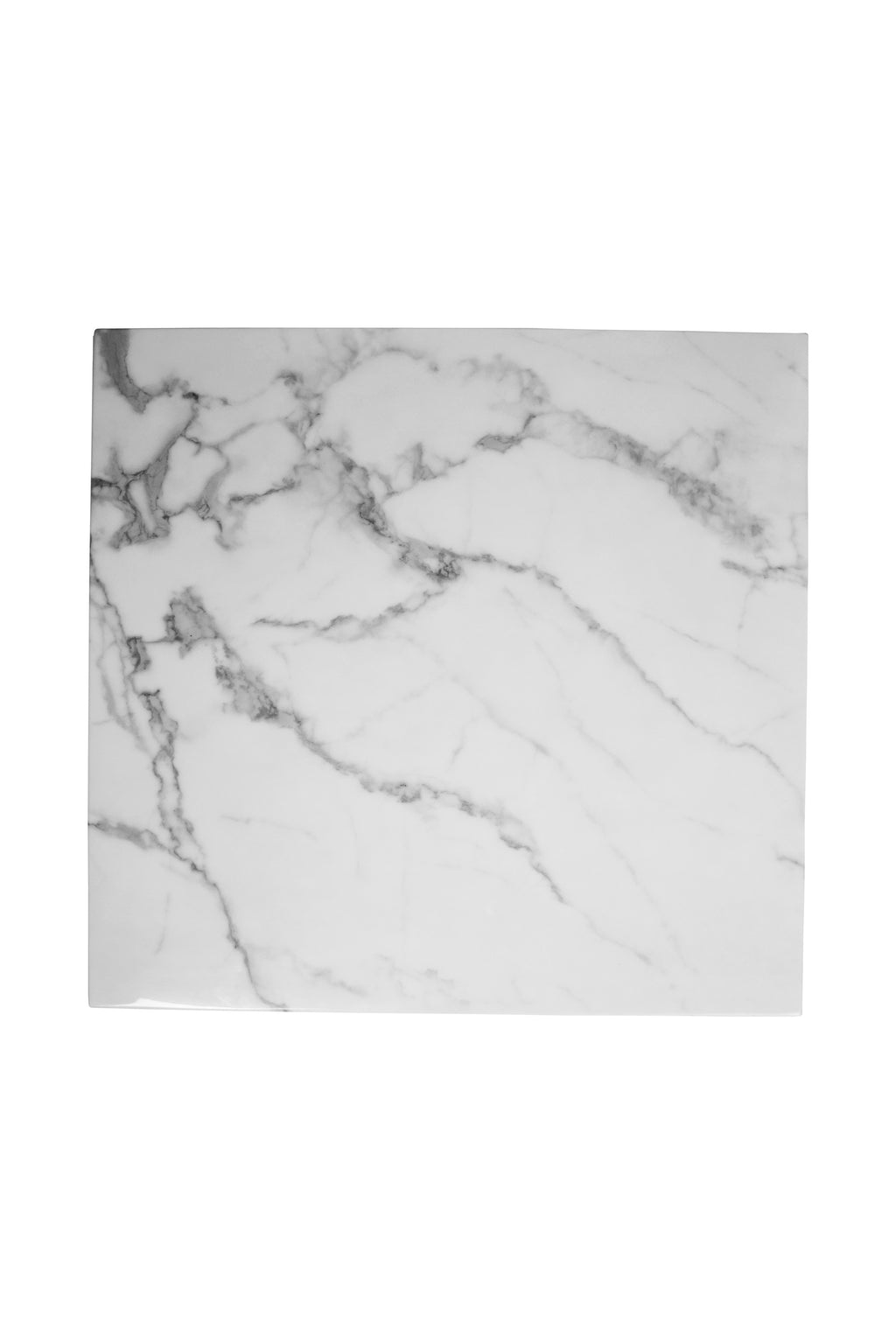 Soleil Gold Marble End Table (24 x 24)