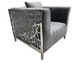 Angelina Chair Dark Grey