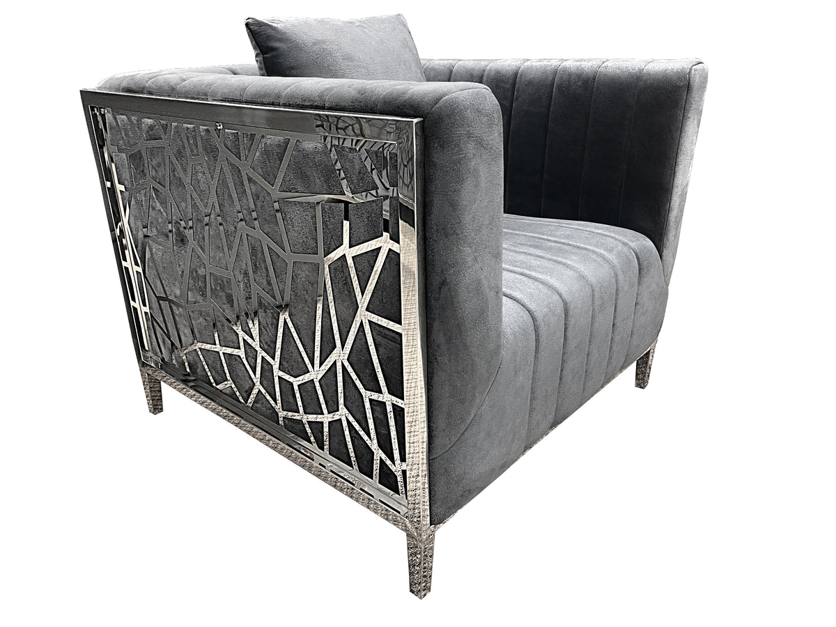 Angelina Chair Dark Grey