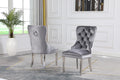 Grey Velvet Munich Dining Chair (Set of 2)