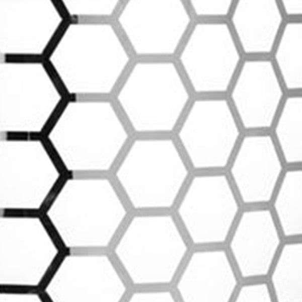 Honeycomb Off White Accent Chair