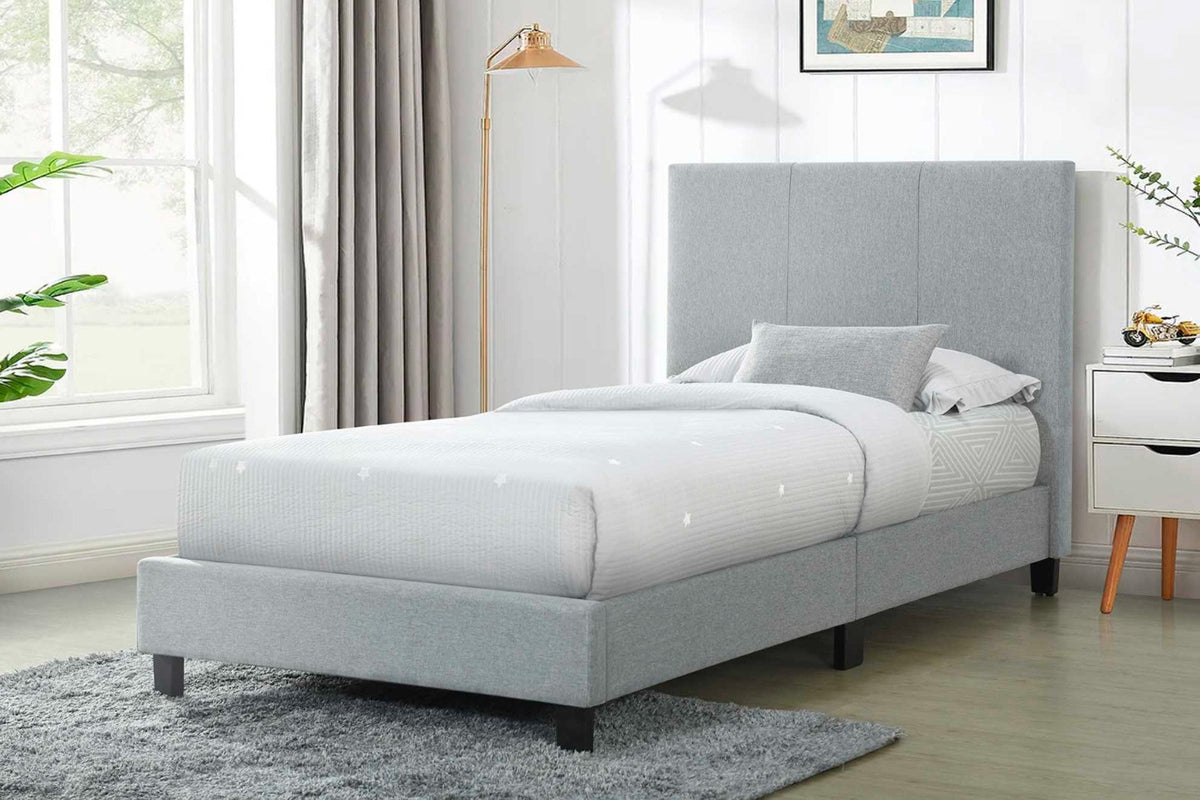 Uptown Single Bed (Grey)