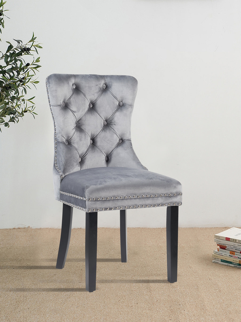 Madrid Grey Dining Chair (Set of 2)