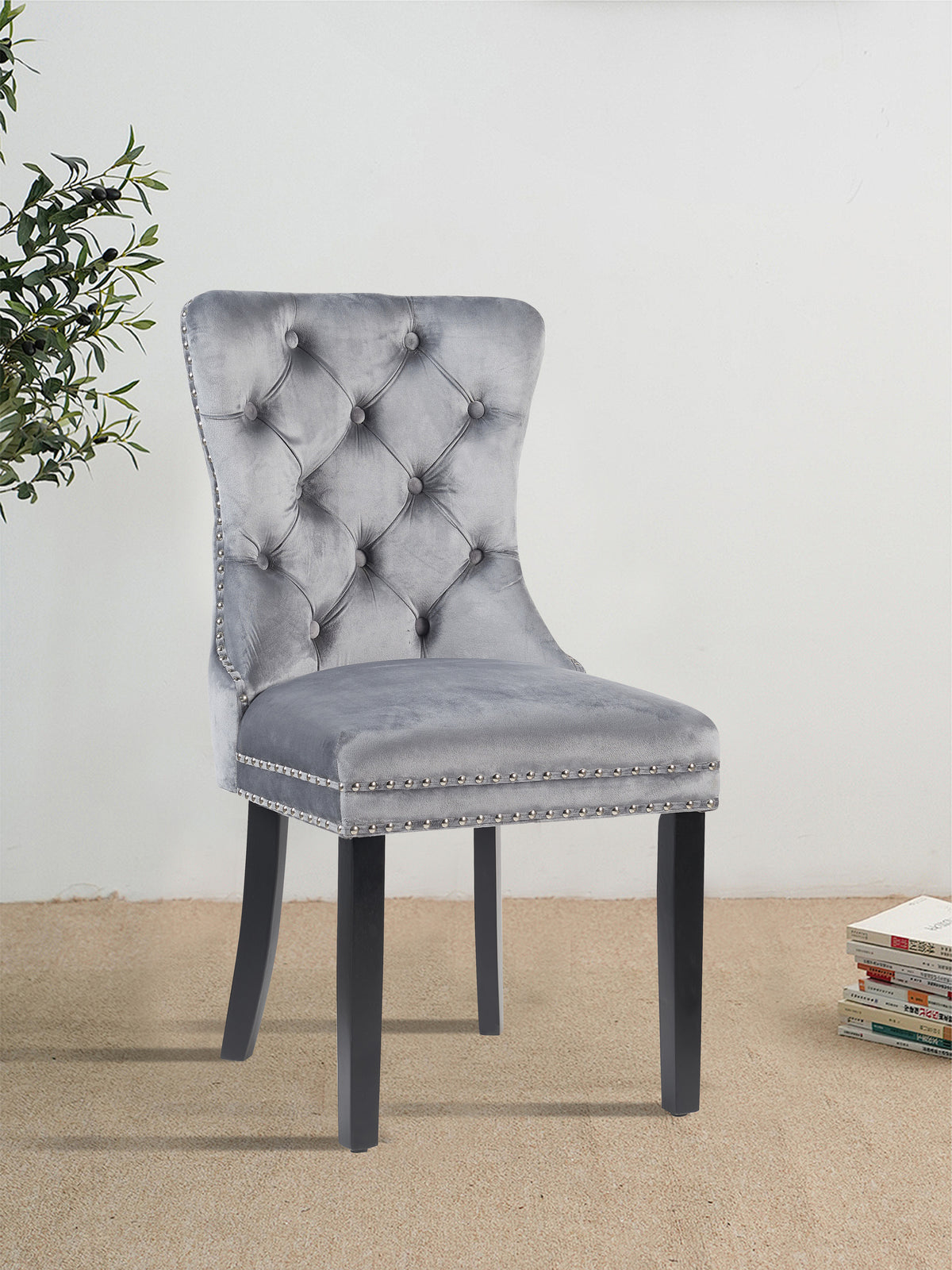 Madrid Grey Dining Chair (Set of 2)