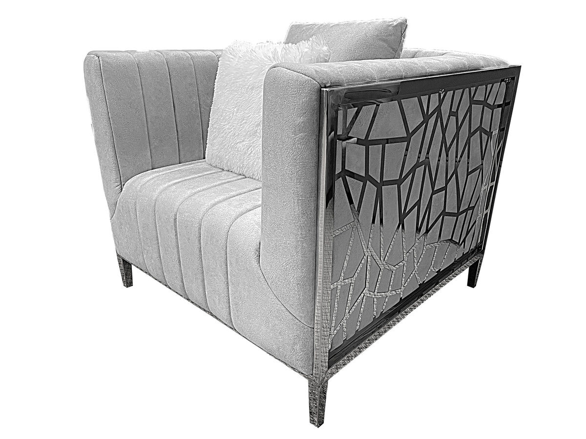 Angelina Chair Light Grey