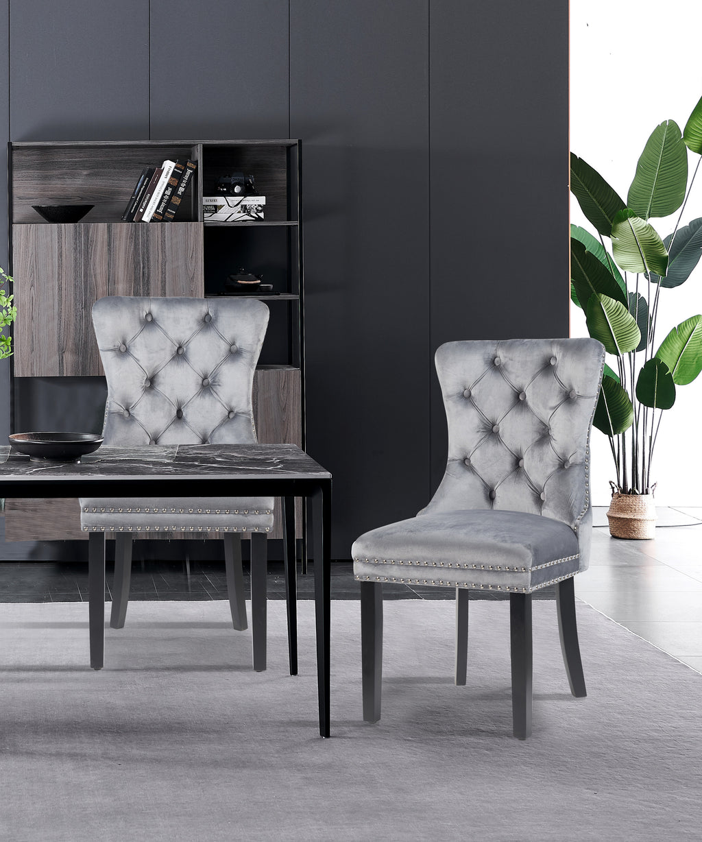 Madrid Grey Dining Chair (Set of 2)