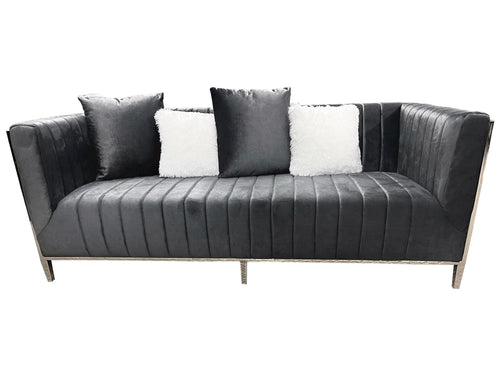 Angelina Sofa Dark Grey