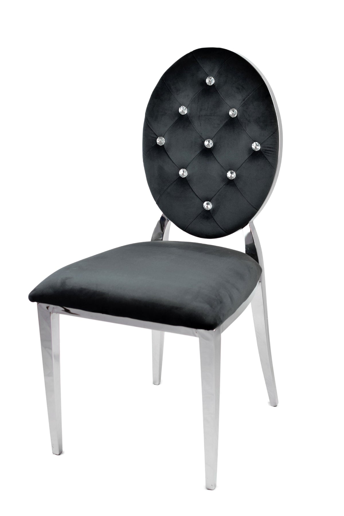 Diamond Black Dining Chairs (Set of 2)