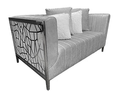 Angelina Loveseat Light Grey