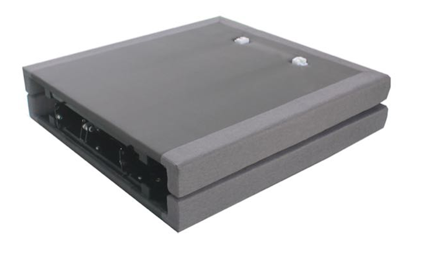 Dreamtime Adjustable Bed with Massage (Dark Grey)