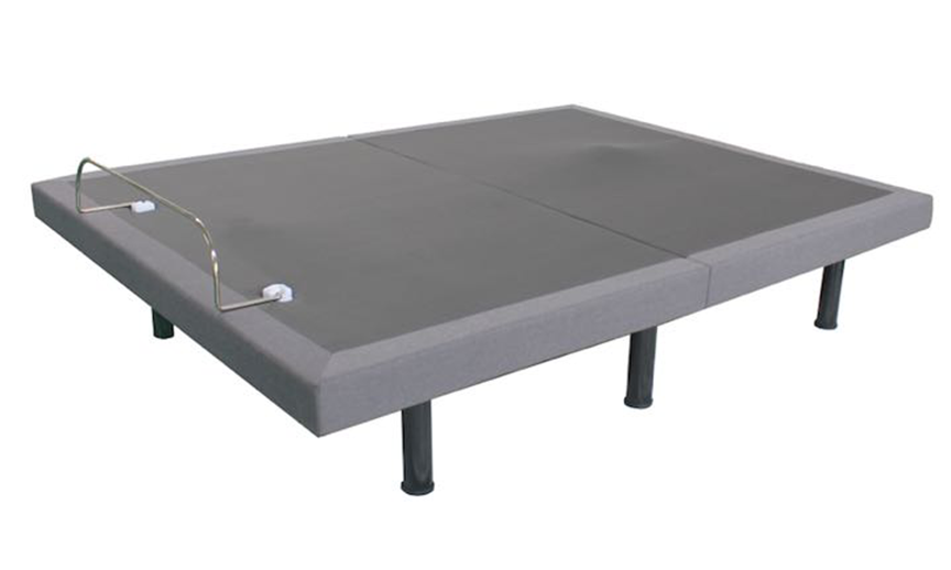 Dreamtime Adjustable Bed with Massage (Dark Grey)