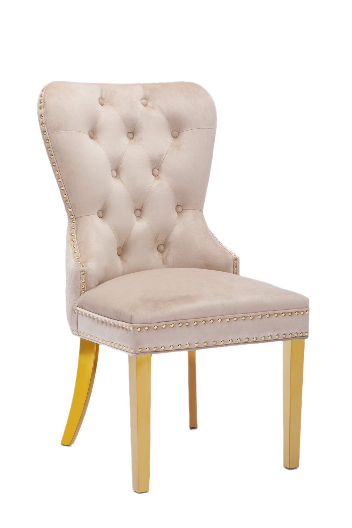Alisha Dining Chair – Silver/Gold