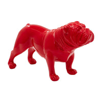 Statue de bouledogue