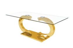 CeeCee Gold Coffee Table