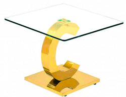 CeeCee Gold End Table