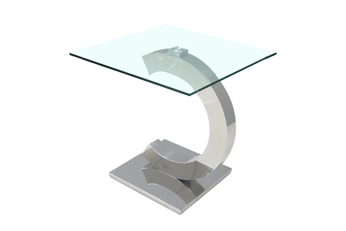 CeeCee Silver End Table