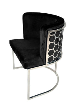 Cinderella Dining Chair – Silver