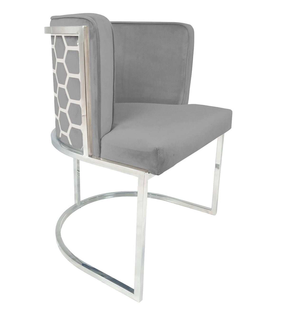 Cinderella Dining Chair – Silver