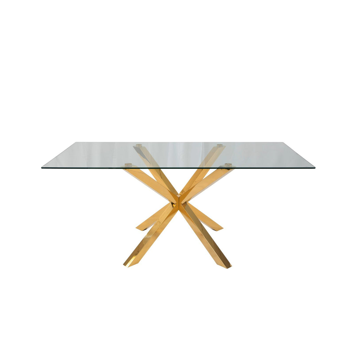 Lorenzo 71” Dining Table – Gold