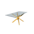 Lorenzo 71” Dining Table – Gold