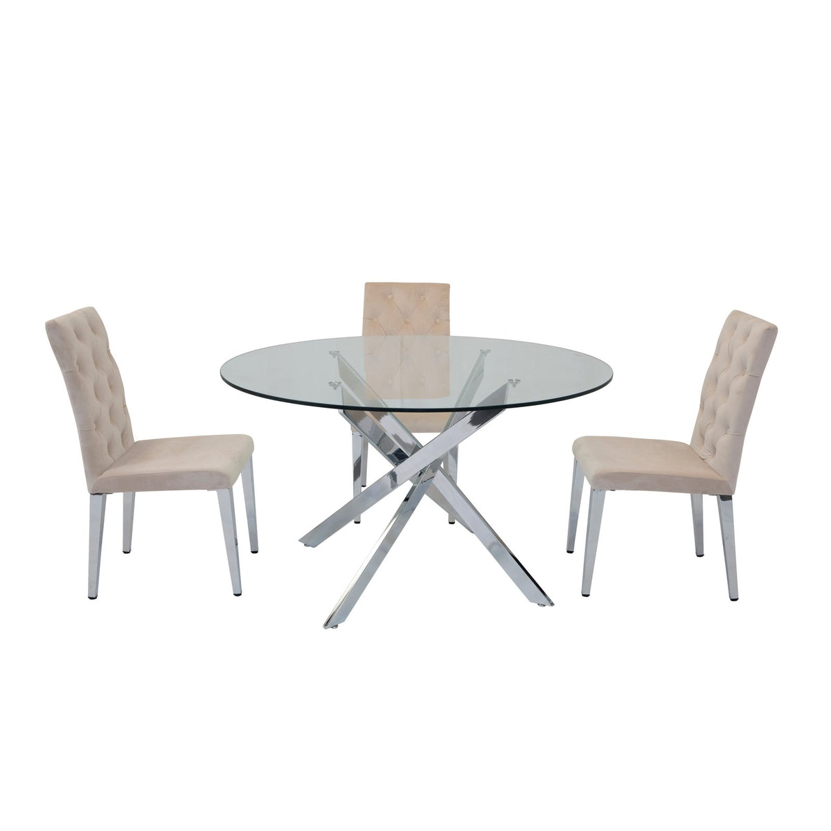 Genesis & Roma Round Dining Set
