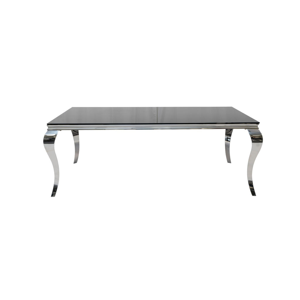 Imperial 71” Glass Rectangular Dining Table