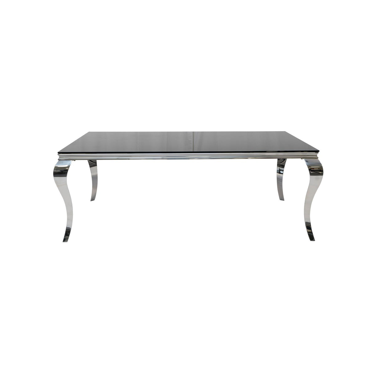 Imperial 71” Glass Rectangular Dining Table