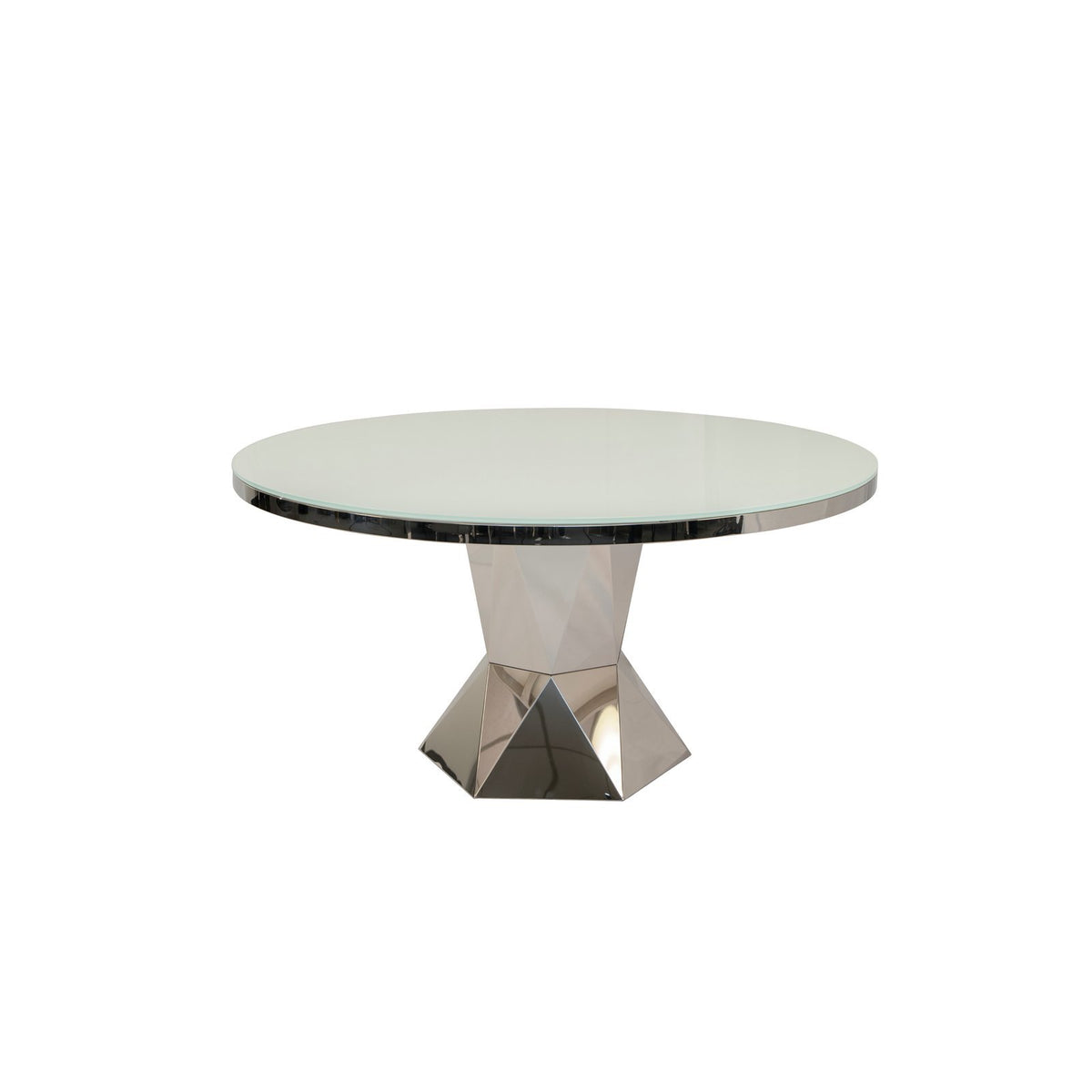 Majestic Round Dining Table – White