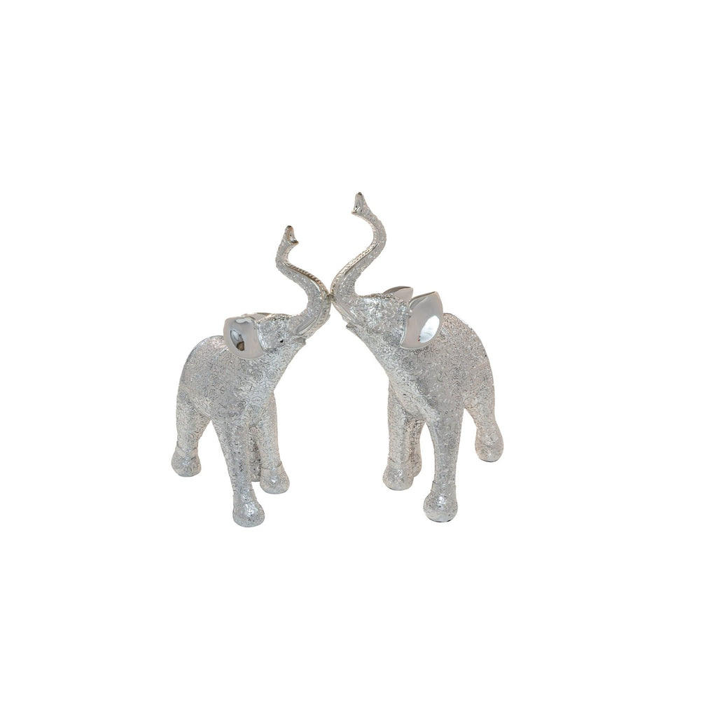 Happy Elephant (Regular) Statues – Set of 2 (Same Colour)