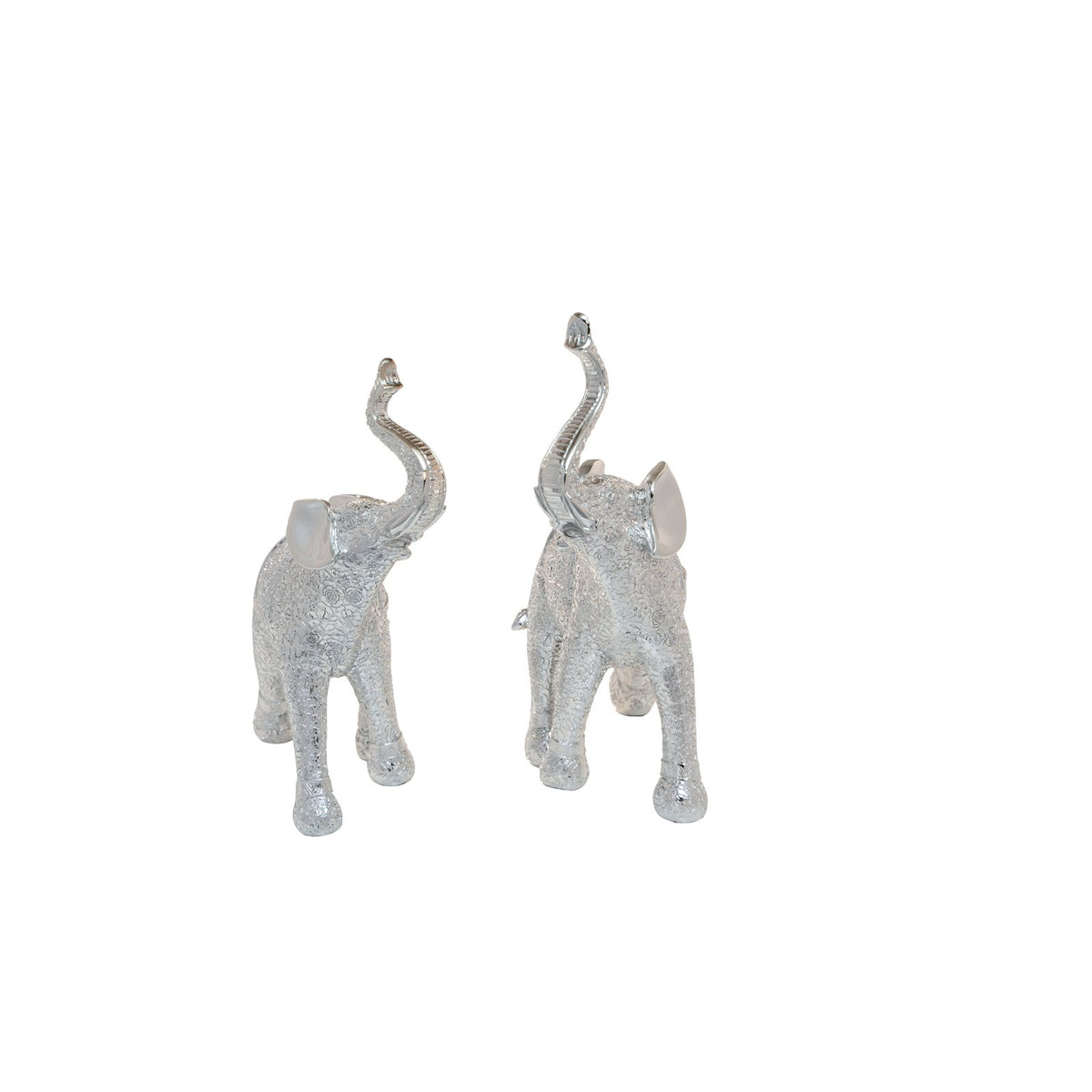 Happy Elephant (Regular) Statues – Set of 2 (Same Colour)