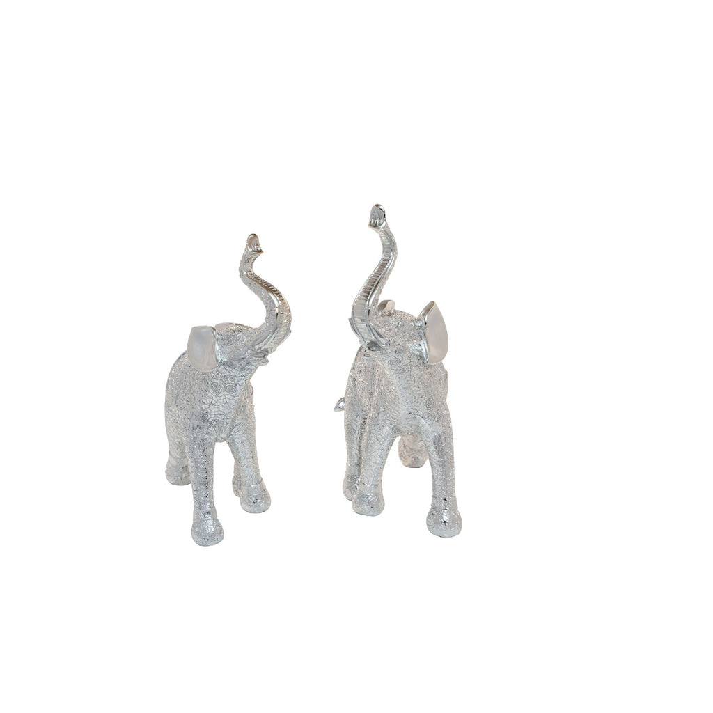 Happy Elephant (Large) Statues – Set of 2 (Same Colour)