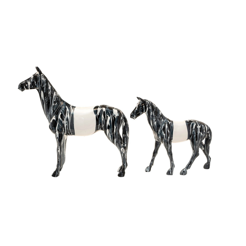 Colts Horse Statues – Set of 2