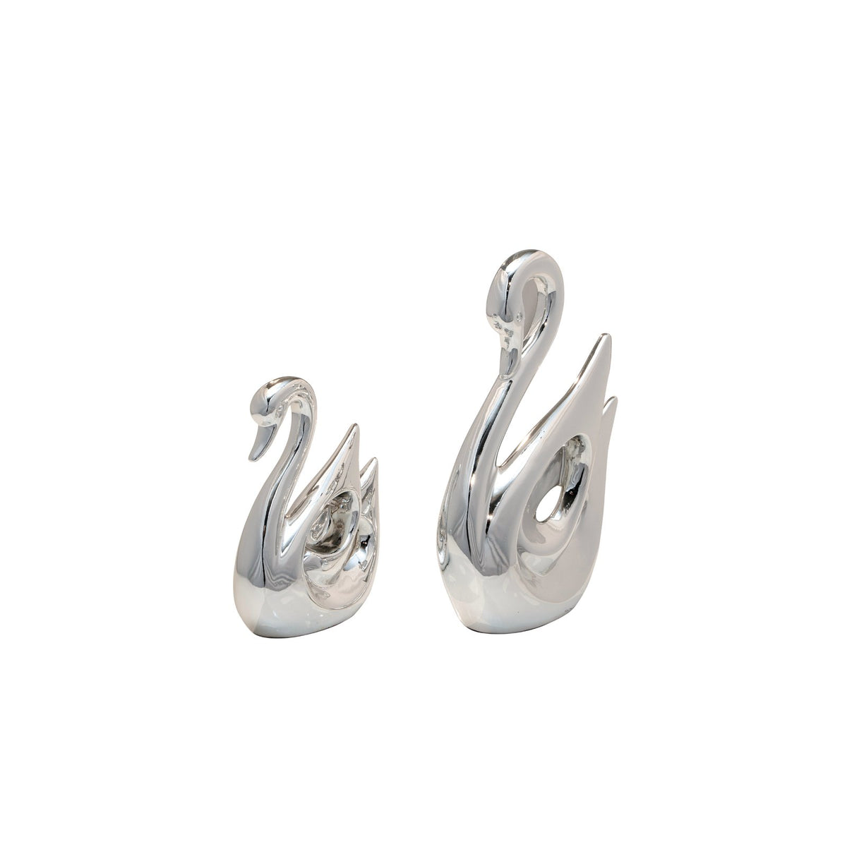 Swans Statues – Set of 2 (Same Colour)