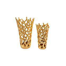 Crown Vase – Set of 2 (Same Colour)