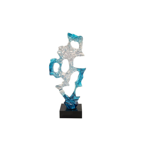 Blue Ice Sculpture