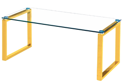 Delta Gold Coffee Table – Condo Size