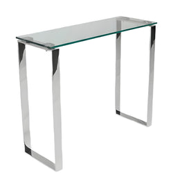 Delta Silver Console Table – Regular Size
