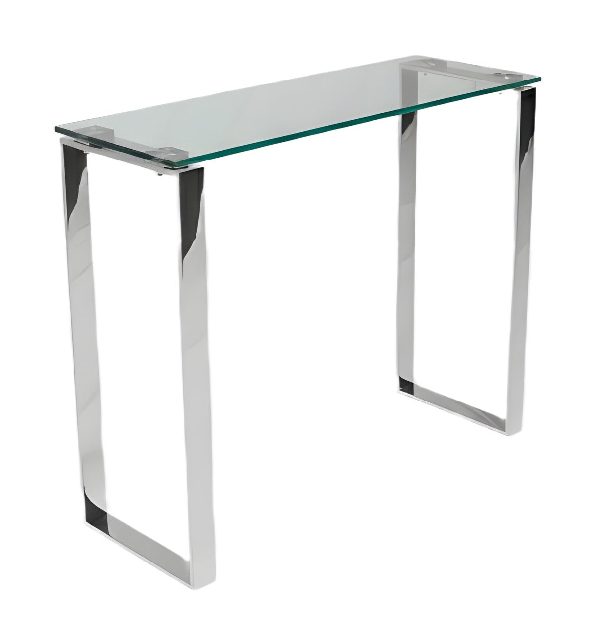 Delta Silver Console Table – Regular Size