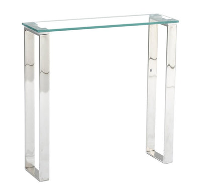 Delta Silver Console Table – Slim Size