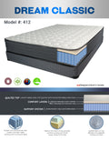 Dreamtime Dream Classic Euro Top Pocket Coil Mattress (Bed in a Box)
