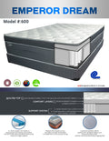 Dreamtime Emperor Dream Euro Top Pocket Coil Mattress