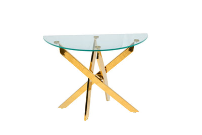 Genesis Gold Console Table