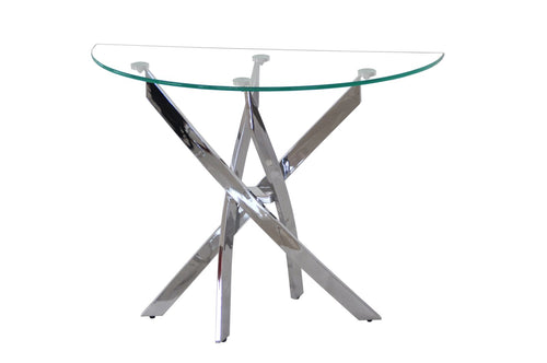 Genesis Silver Console Table