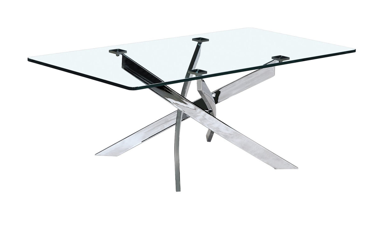 Genesis Silver Rectangular Coffee Table